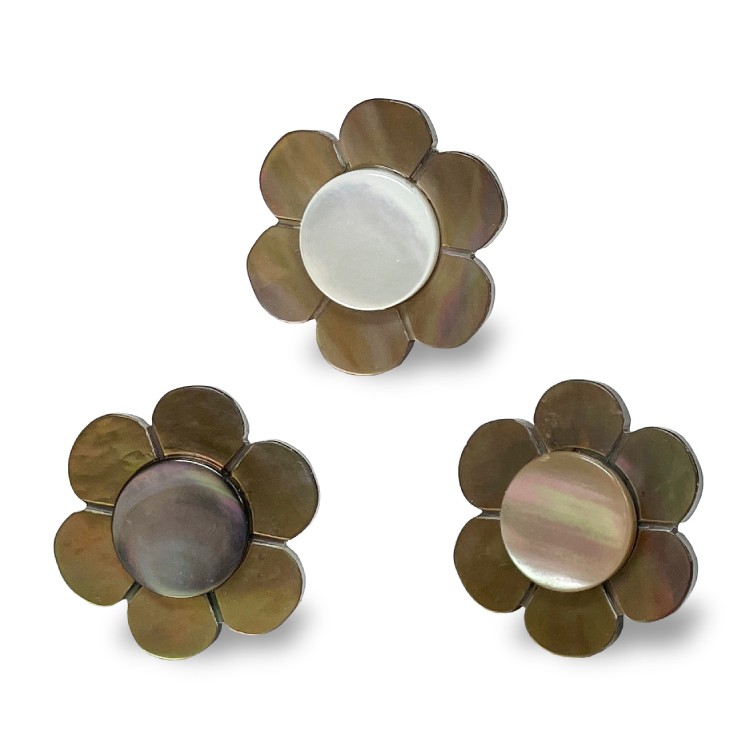 茶蝶貝ブートニエール　PIC9-BR 4,400円