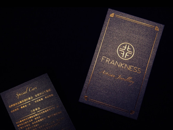 FRANKNESS  18K玫瑰金3分藍鑽石戒指－經典四爪天然鑽石 第9張的照片