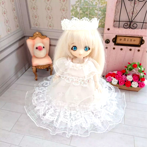 オビツ11 天使・悪魔コート 翼つき 1/12ドール服 ドールウェア