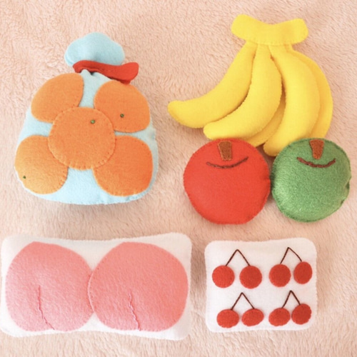 フェルトおままごと＊スーパーマーケットセット】知育おままごと お