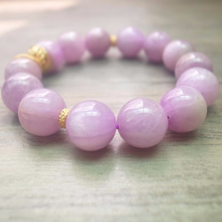 ORLI Jewelry♡♡日本貴和製作X天然紫鋰輝手鍊♡♡天然石♡天然水晶♡♡Kunzite 第2張的照片