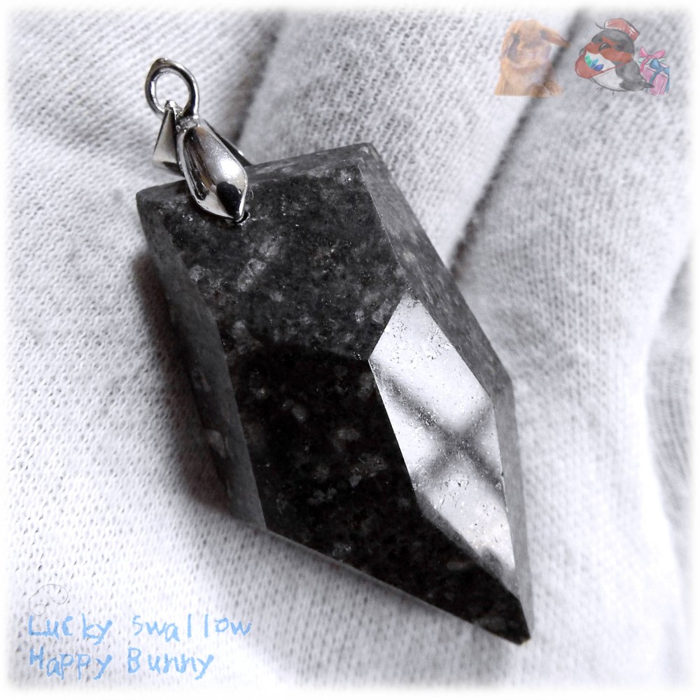 ” ダークナイト ” 白神山地産 ペンダント ネックレス  ♪No.4508