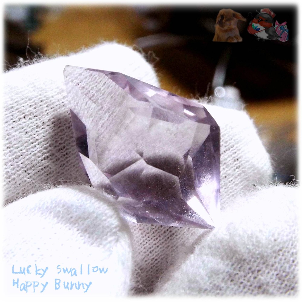 世界樹の雫 パープルフローライト フルファセットカットドロップルース 手作り宝石 No.4721 17,800円