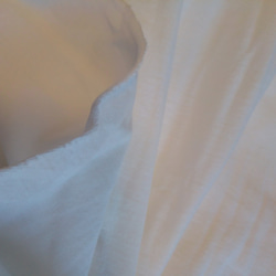 アウトレット　天竺ニット　コットン系　ホワイト　1m 5枚目の画像
