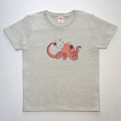 マダコのTシャツ 2枚目の画像