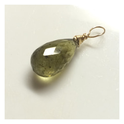 1.【14kgf】Yellow Beryl pendant drop  イエローベリル 2枚目の画像