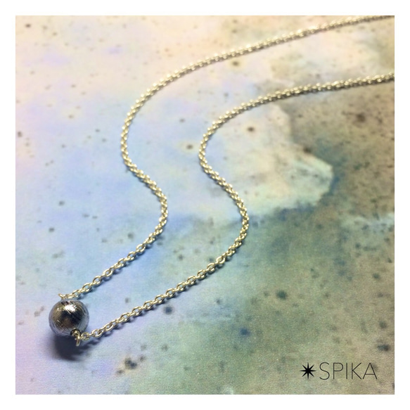 Thank you for your oder! 【SV925】Gibeon meteorite neckless 1枚目の画像