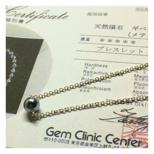 Thank you for your oder! 【SV925】Gibeon meteorite neckless 2枚目の画像