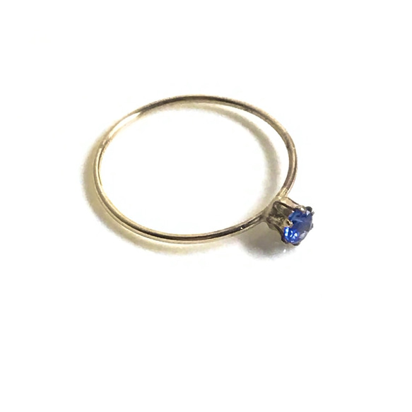 45.【14kgf】Sapphier  Ring   サファイヤ 2枚目の画像
