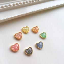 mini heart♡ピアス 3枚目の画像