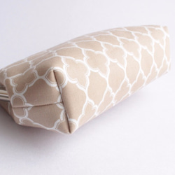 006　14cmシカクがま口*モロッカン柄５色化粧ポーチ/マルチポーチ 5枚目の画像