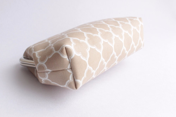 006　14cmシカクがま口*モロッカン柄５色化粧ポーチ/マルチポーチ 5枚目の画像