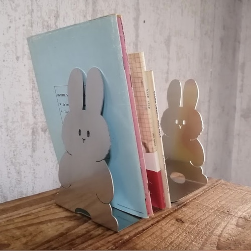 stand up うさぎ ブックスタンド その他インテリア雑貨 cyilabo 通販