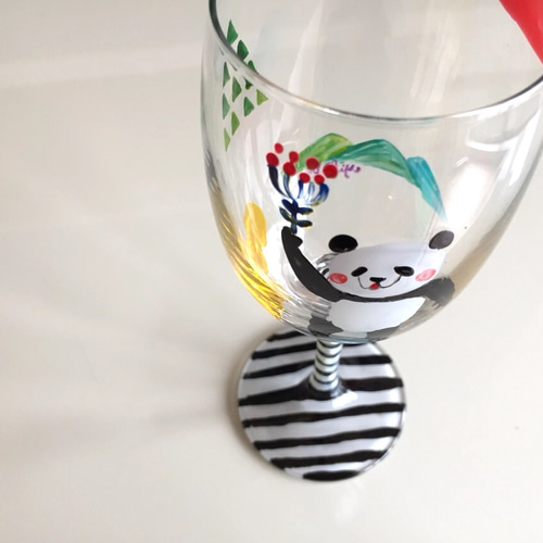 CYILABO チイラボ パンダ ワイングラス