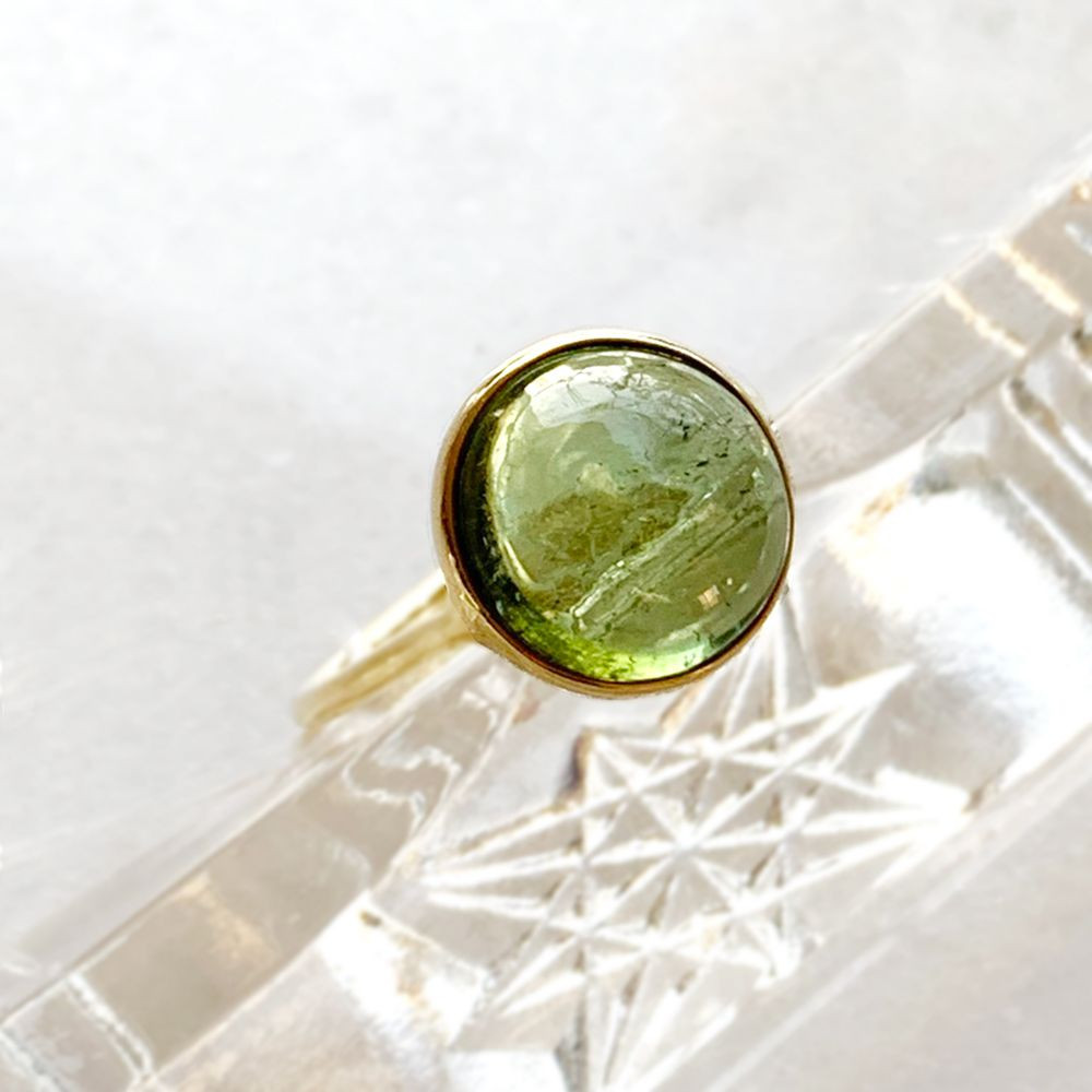 SCE-279 【CERCA】グリーントルマリンリング