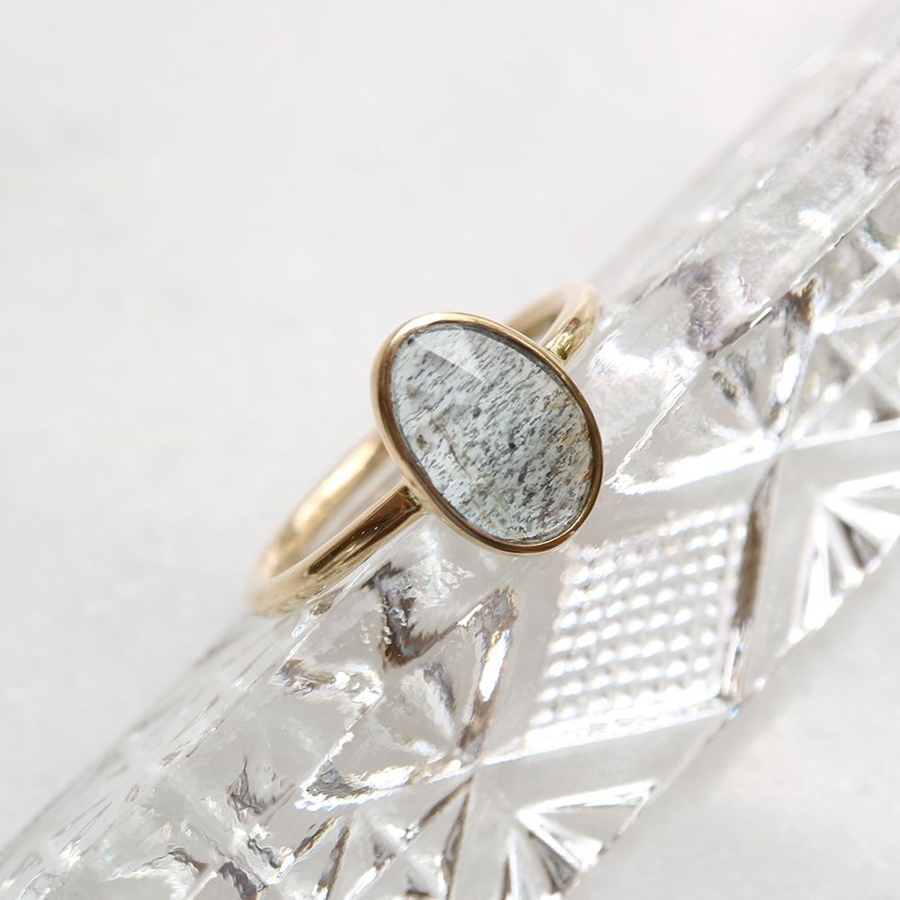 SCE-1037 【CERCA】モスアクアマリンリング