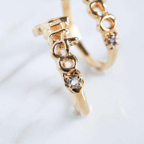 ネームオーダーリング・刻印指輪｜シルバー925／K10対応｜名入れ