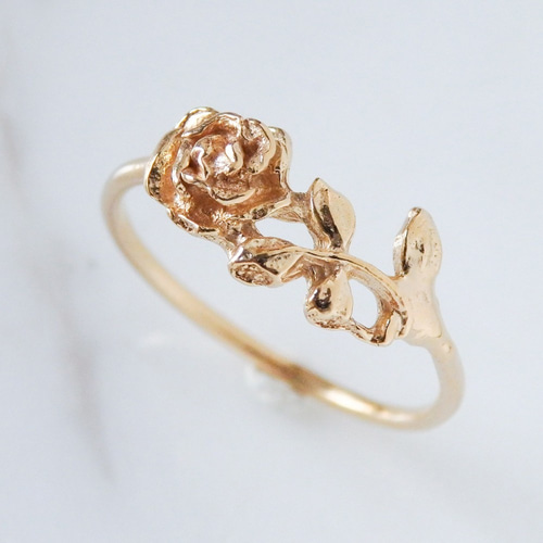 遺品整理 ローズゴールドリング・指輪 14K 585刻印あり 断捨離