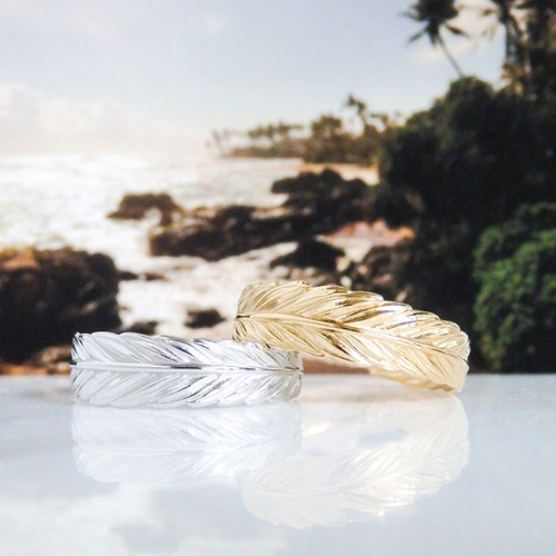 月桂樹リング・リーフモチーフ・シンプルデザイン】勝利と栄光を象徴