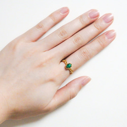 マラカイトリング 3枚目の画像