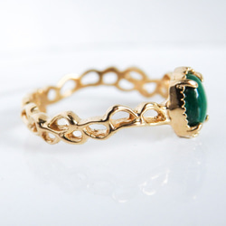 マラカイトリング 6枚目の画像