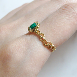 マラカイトリング 8枚目の画像