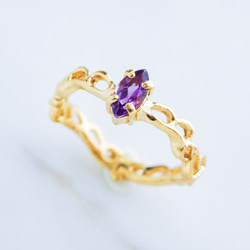 アメジストリング 1枚目の画像