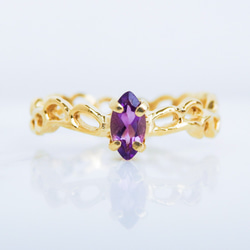 アメジストリング 4枚目の画像