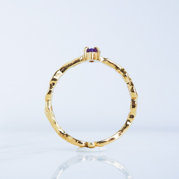 アメジストリング 6枚目の画像