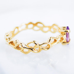 アメジストリング 7枚目の画像