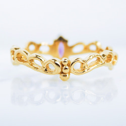 アメジストリング 8枚目の画像