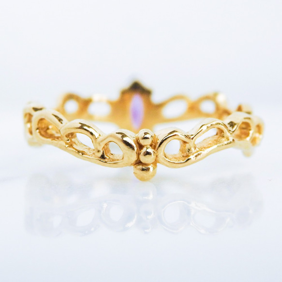アメジストリング 8枚目の画像