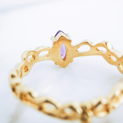 アメジストリング 9枚目の画像