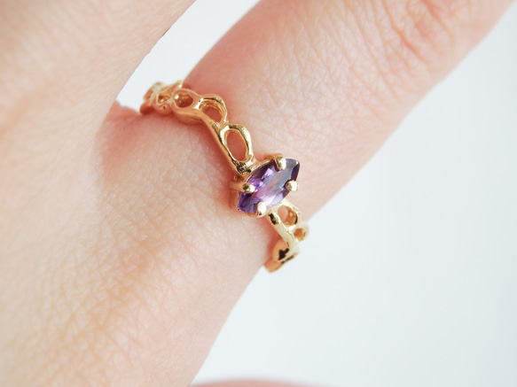 アメジストリング 10枚目の画像