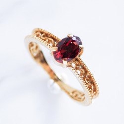 ガーネットリング 1枚目の画像