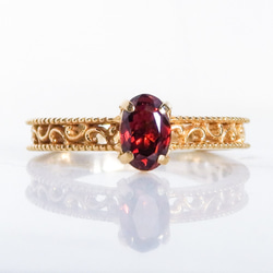 ガーネットリング 3枚目の画像