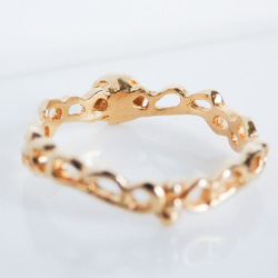 ホワイトオパールリング 7枚目の画像