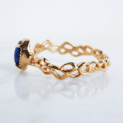 ラピスラズリリング 6枚目の画像