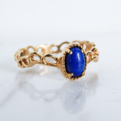 ラピスラズリリング 9枚目の画像