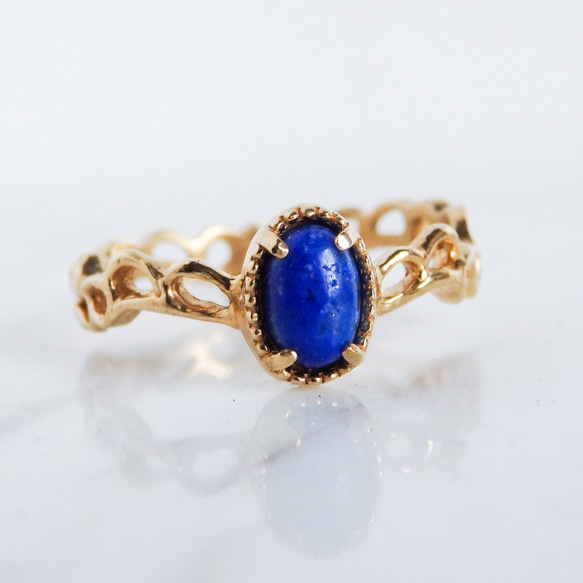 ラピスラズリリング 10枚目の画像