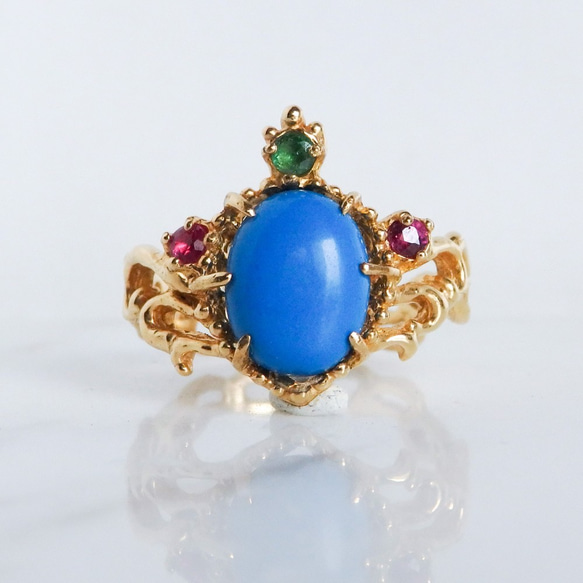 マハラニターコイズリング 1枚目の画像