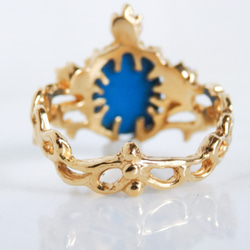 マハラニターコイズリング 6枚目の画像