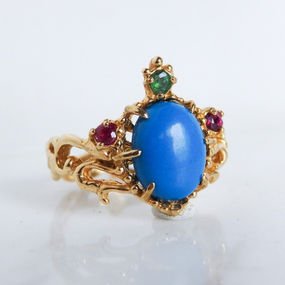 マハラニターコイズリング 7枚目の画像