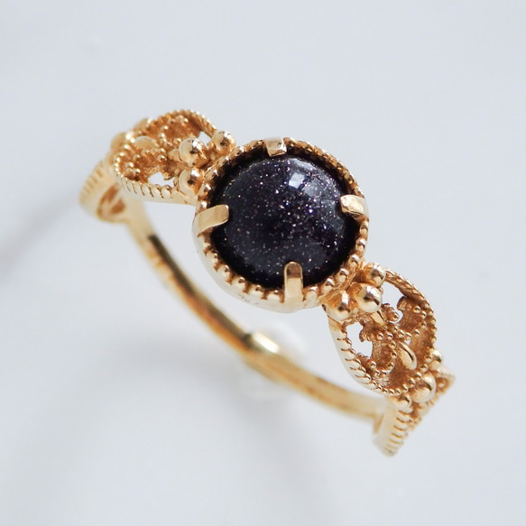 紫金石リング 2枚目の画像