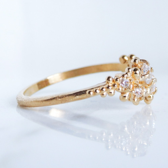 1点物リング・キュービックジルコニア 2枚目の画像