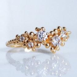 1点物リング・キュービックジルコニア 5枚目の画像