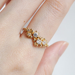 1点物リング・キュービックジルコニア 6枚目の画像