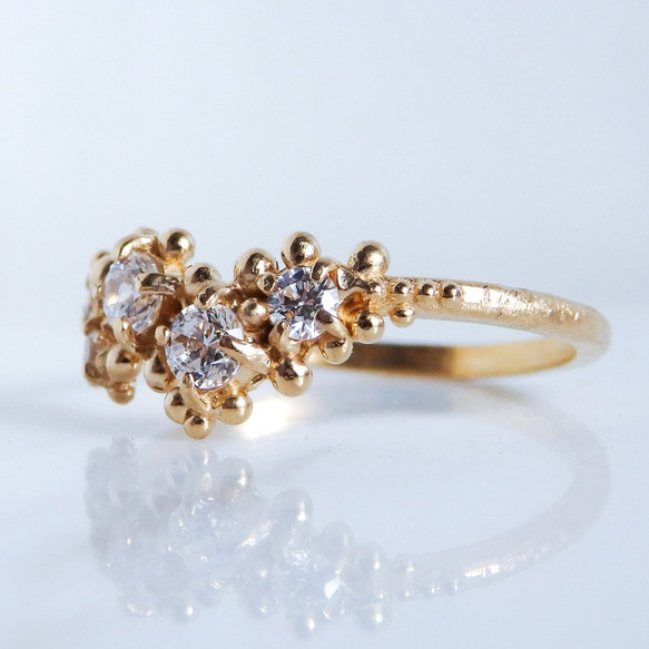 1点物リング・キュービックジルコニア 10枚目の画像