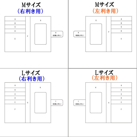 キャッシュレス時代の財布＜チョコ＞（財布＆スマホカバー）　/　カラーカスタム可 5枚目の画像