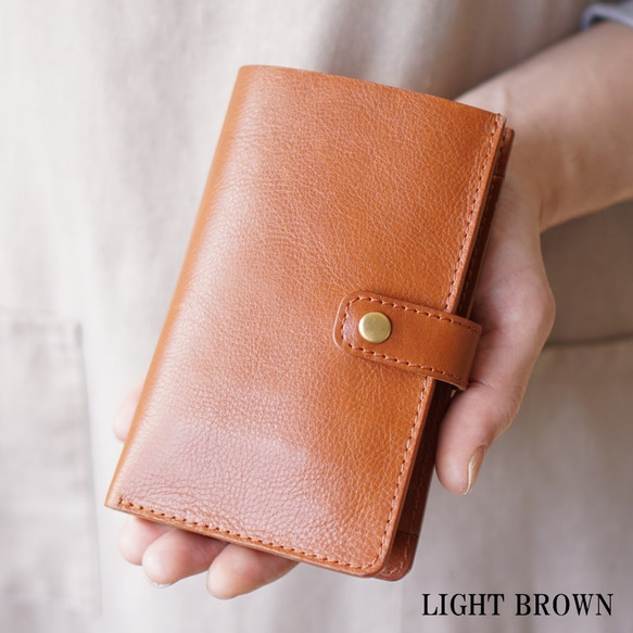 Half Wallet ／LIGHTBROWN　MADE TO ORDER　 第1張的照片